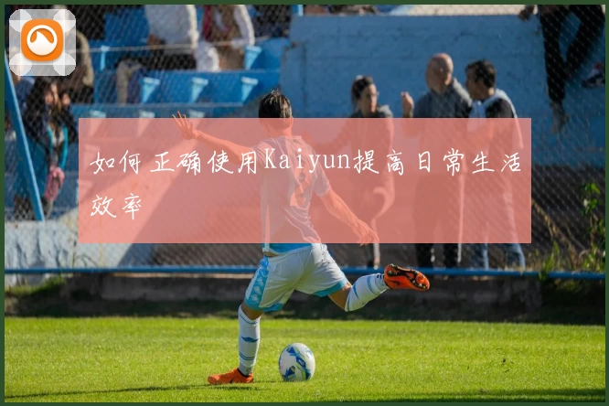 如何正确使用Kaiyun提高日常生活效率